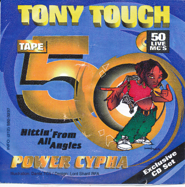 Tony Touch – Power Cypha: 50 MCs Volume One (2005, CD 