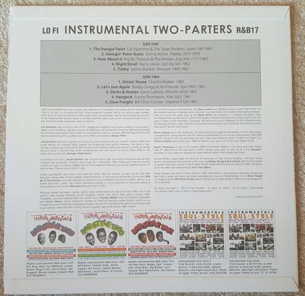 Various - Mighty Instrumentals R&B Style Two-Parters | Rhythm & Blues Records (R&B17) - 2