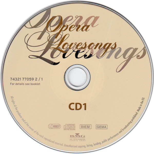 lataa albumi Download Various - Opera Lovesongs album
