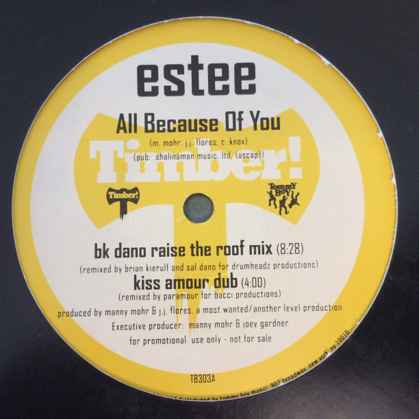 ladda ner album Estee - All Because Of You