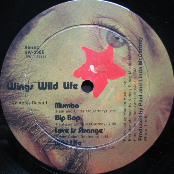 Wings - Wild Life | Apple Records (SW-3386) - 3