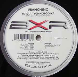 Portada de album Franchino - Magia Technologika