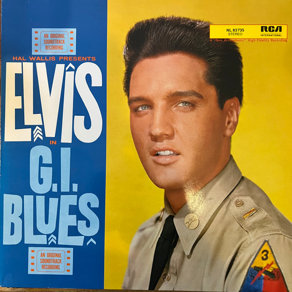 Обложка конверта виниловой пластинки Elvis Presley - G.I. Blues