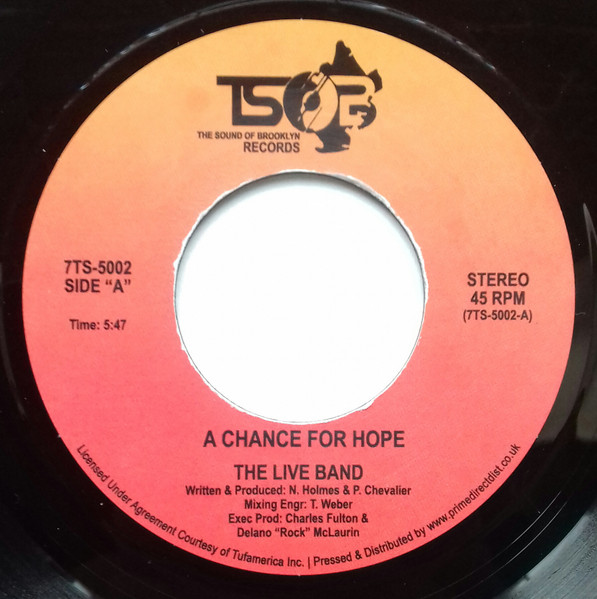 The Live Band – A Chance For Hope (2020, Vinyl) - Discogs