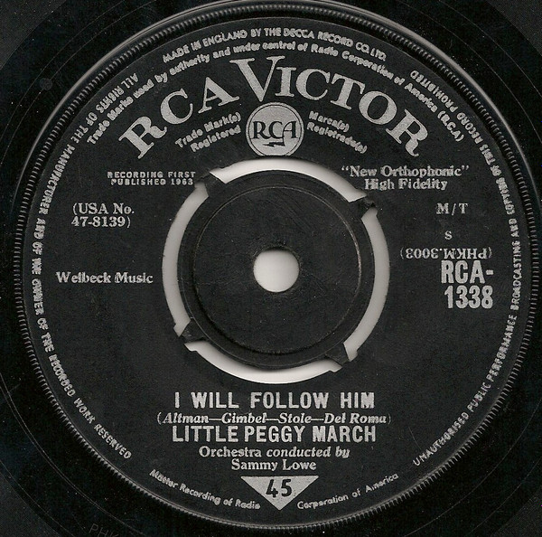 Little Peggy March - I Will Follow Him | Releases | Discogs