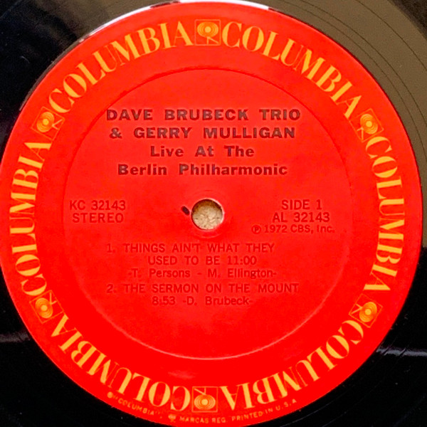 lataa albumi Dave Brubeck Trio & Gerry Mulligan - Live At The Berlin Philharmonic