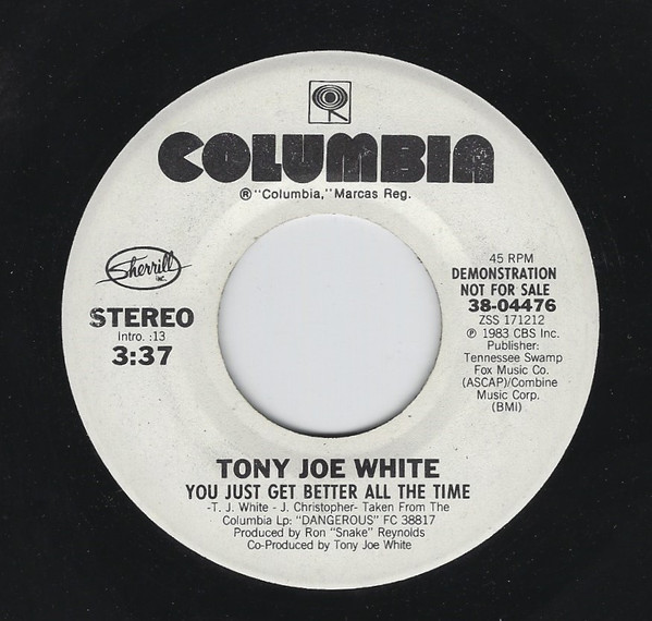 descargar álbum Tony Joe White - You Just Get Better All The Time