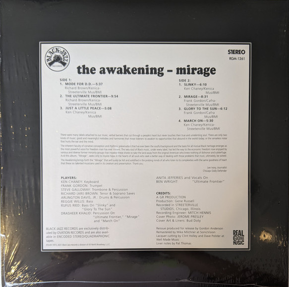 The Awakening - Mirage | Real Gone Music (RGM-1261) - 2