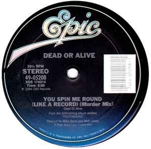 1984 Dead or Alive You Spin Me Round like A Record murder 