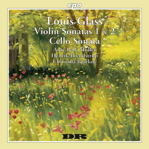 télécharger l'album Download Louis Glass Arne BalkMøller, Henrik Brendstrup, Christina Bjørkøe - Violin Sonatas 1 2 Cello Sonata album