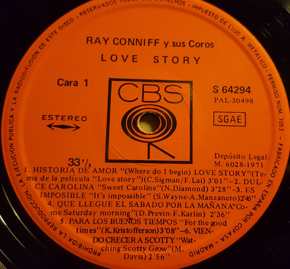 lataa albumi Ray Conniff Y Sus Coros - Love Story
