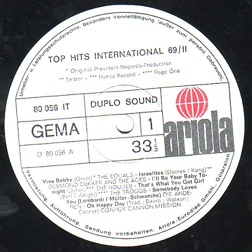 descargar álbum Various - Top Hits International 692