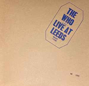 The Who – Live At Leeds (1995, CD) - Discogs