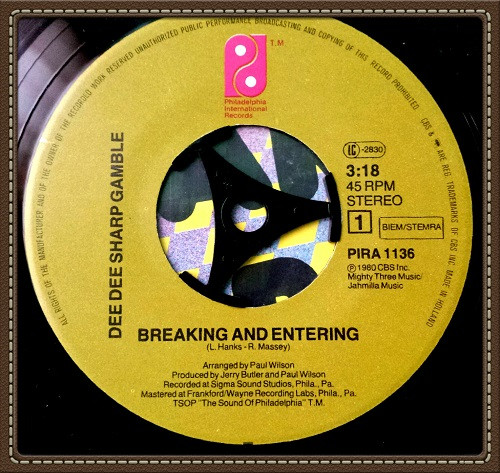 Album herunterladen Dee Dee Sharp Gamble - Breaking And Entering