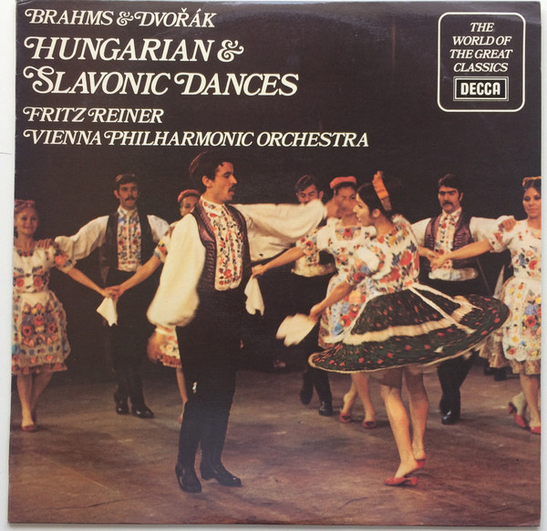 ladda ner album Brahms & Dvořák, Fritz Reiner, Vienna Philharmonic Orchestra - Hungarian Slavonic Dances