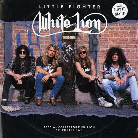 White Lion – Little Fighter (1989, Poster Bag, Vinyl) - Discogs