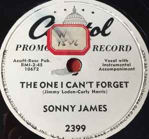 Sonny James - Somebody Else's Heartache / The One I Can't Forget album cover