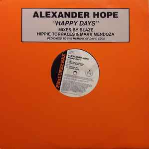 Alexander Hope - Happy Days album cover
