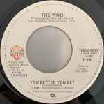Cover of You Better You Bet, 1981, Vinyl