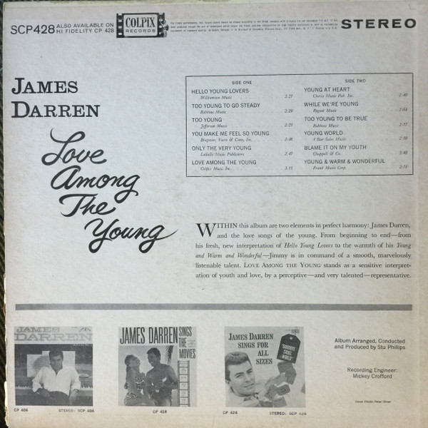ladda ner album James Darren - Love Among The Young