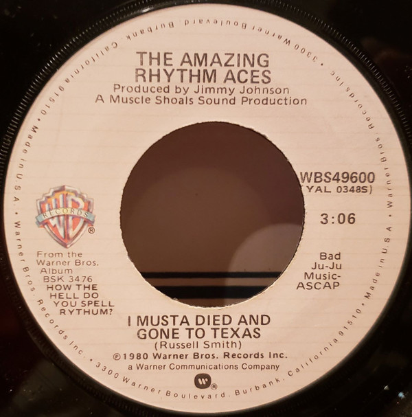 télécharger l'album The Amazing Rhythm Aces - I Musta Died And Gone To Texas