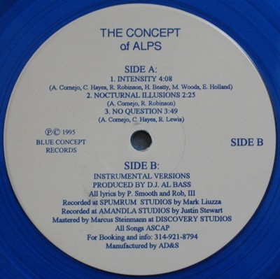 The Concept Of Alps - Intensity | Releases | Discogs