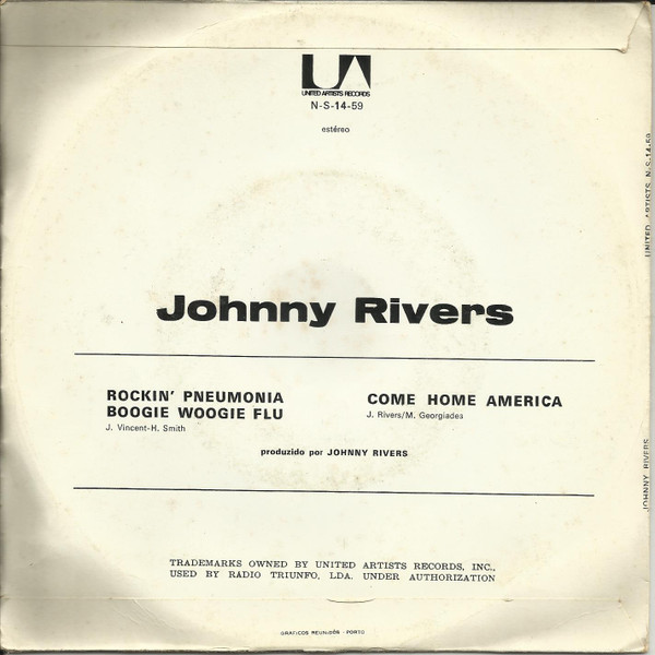 ladda ner album Johnny Rivers - Rockin Pneumonia Boogie Woogie Flu Come Home America