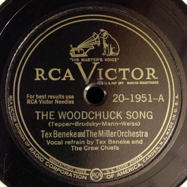 descargar álbum Tex Beneke and The Miller Orchestra - The Woodchuck Song Passe