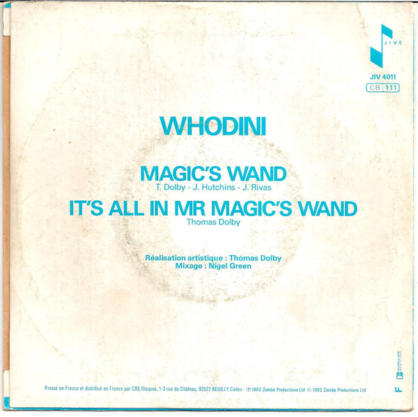 Album herunterladen Whodini - Magics Wand Its All In Mr Magics Wand