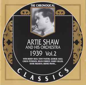 Artie Shaw And His Orchestra - 1939 Vol. 2 album cover