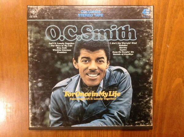 O. C. Smith – For Once In My Life (1969, Vinyl) - Discogs