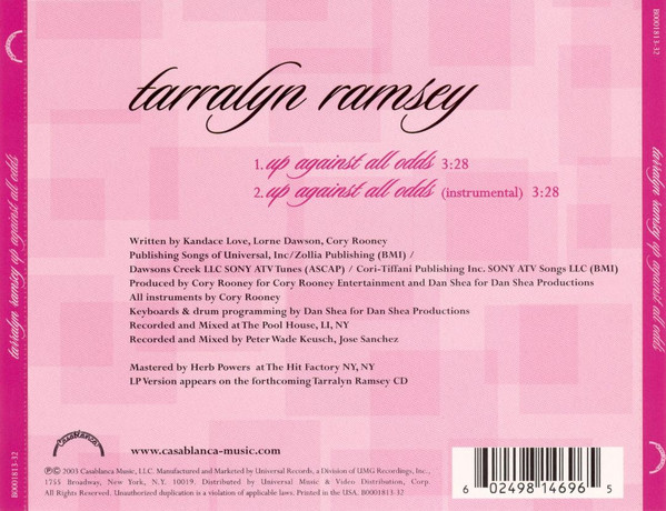 descargar álbum Tarralyn Ramsey - Up Against All Odds