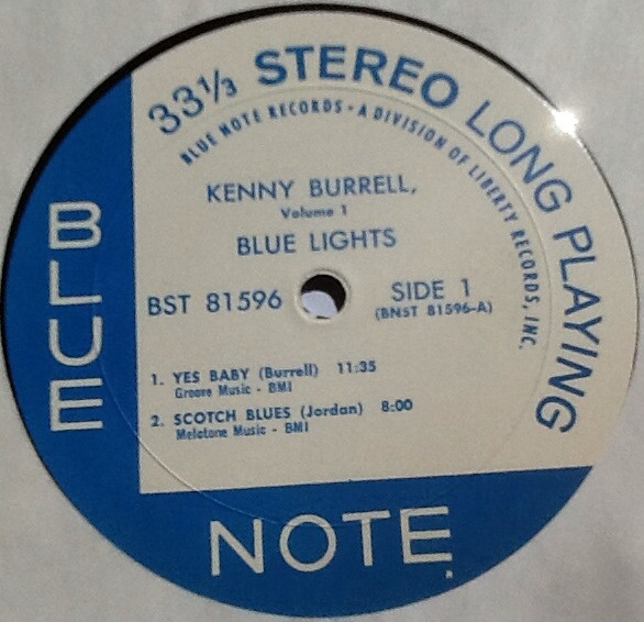 奇跡の再販！ Kenny Kenny Burrell Blue Blue 1597 Lights 2 DG
