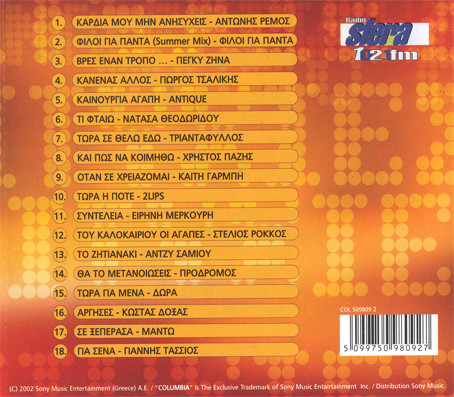lataa albumi Various - Μόνο Επιτυχίες 2002
