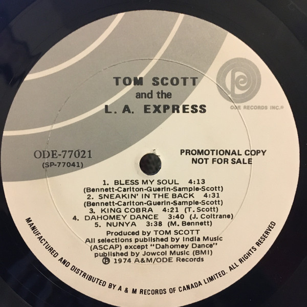 Tom Scott And The L.A. Express - Tom Scott And The L.A. Express 