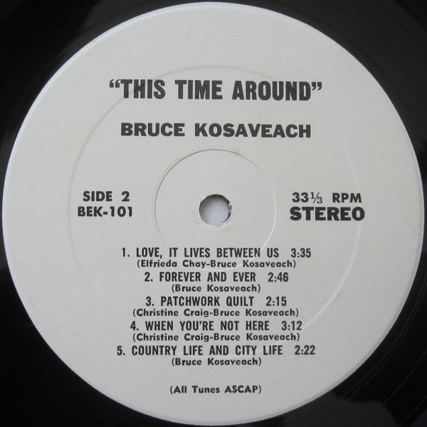 lataa albumi Bruce Kosaveach - This Time Around
