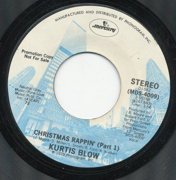 Kurtis Blow - Christmas Rappin' | Releases | Discogs