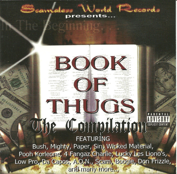 Scamaless World Records Presents Book Of Thugs (CD, US, 0) For