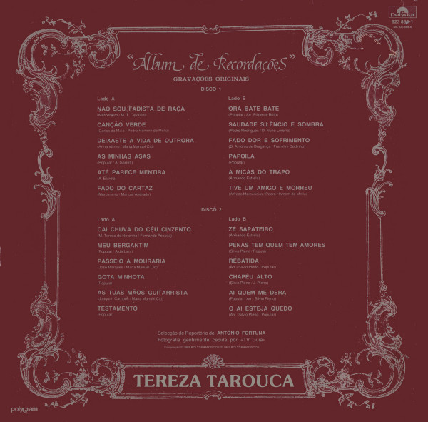 baixar álbum Tereza Tarouca - Album De Recordações