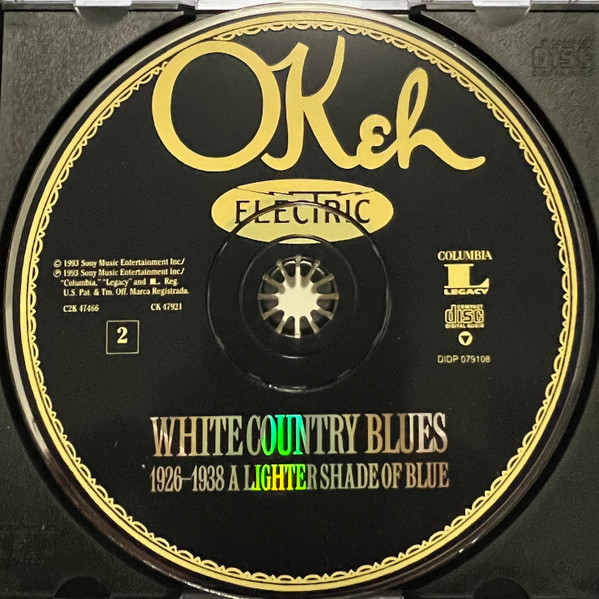ladda ner album Various - White Country Blues 1926 1938 A Lighter Shade Of Blue