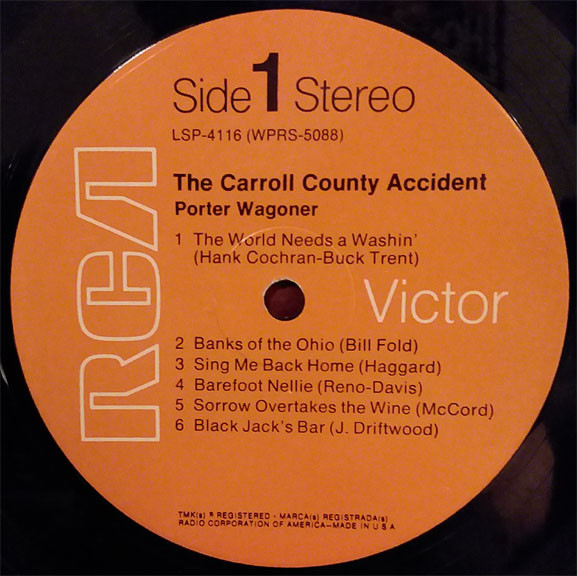 baixar álbum Porter Wagoner - The Carroll County Accident