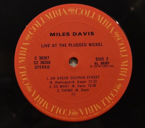 ladda ner album Miles Davis - Live At The Plugged Nickel