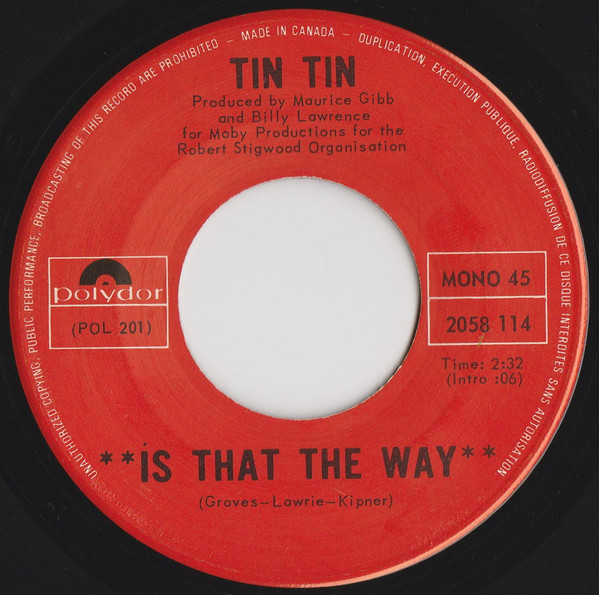 Album herunterladen Tin Tin - Is That The Way