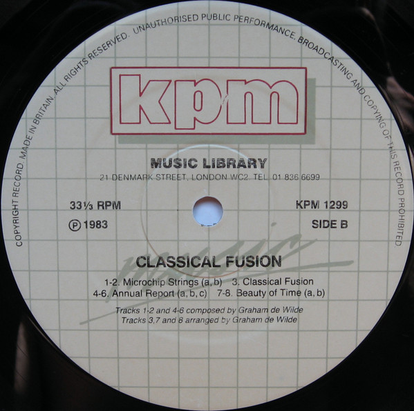 télécharger l'album Graham De Wilde - Classical Fusion