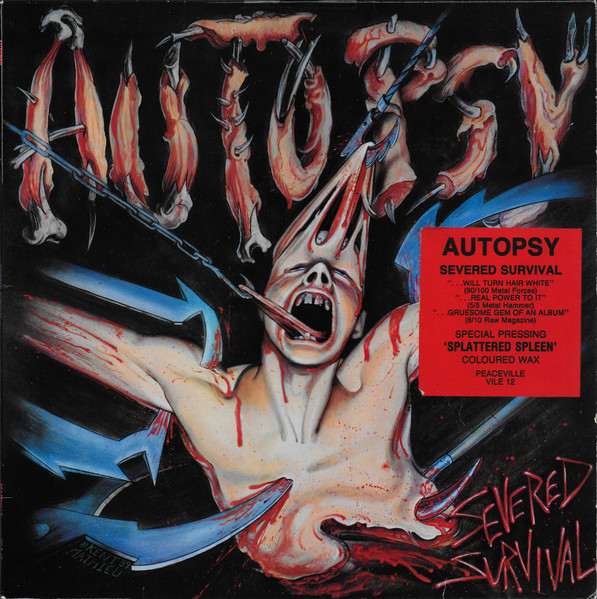 Autopsy – Severed Survival (1989, Vinyl) - Discogs