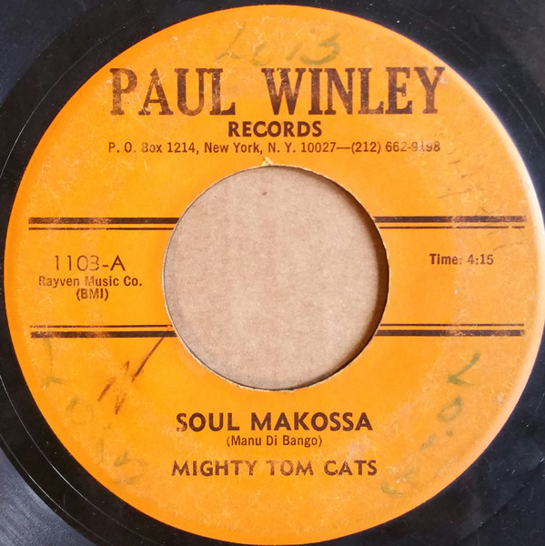 Mighty Tom Cats – Soul Makossa / Tom Cat Reggay (Vinyl) - Discogs