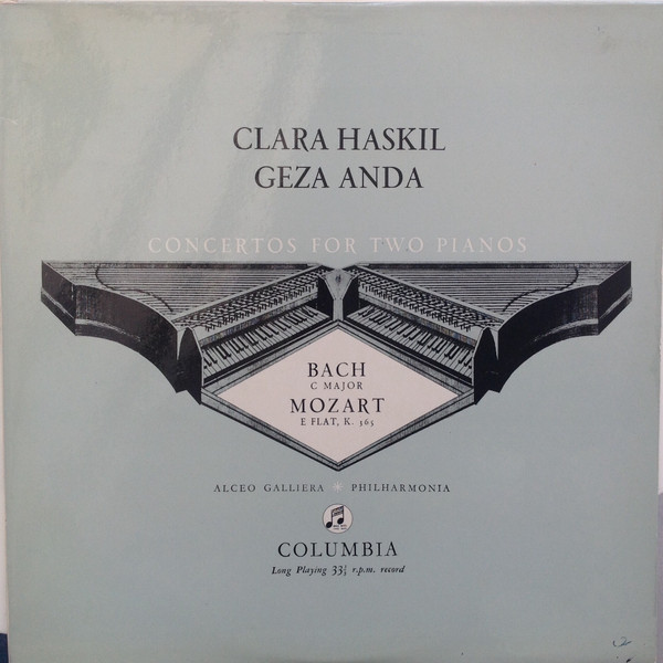 Clara Haskil, Géza Anda, Alceo Galliera, Philharmonia Orchestra 