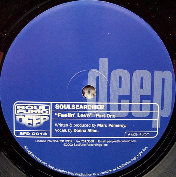 Soulsearcher - Feelin' Love (Part One) | Releases | Discogs