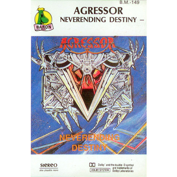 Agressor – Neverending Destiny (1990, CD) - Discogs