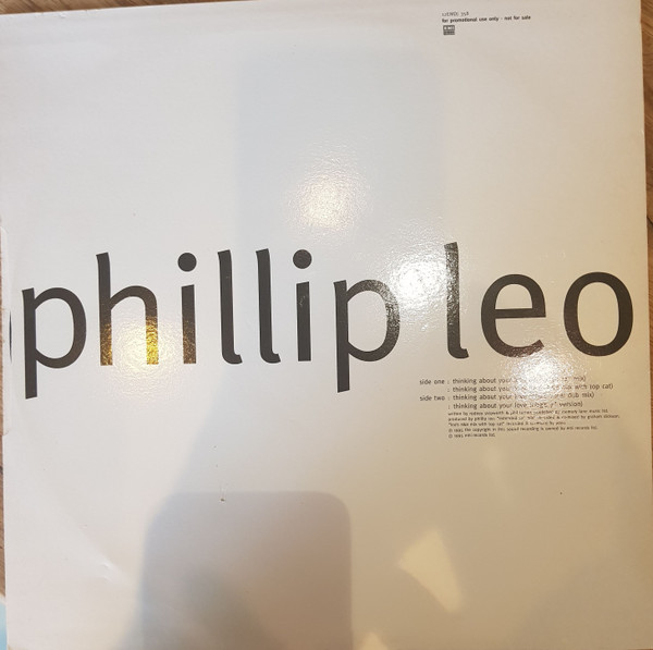 Phillip Leo - Thinking About Your Love | EMI United Kingdom (12EMDJ 358) - 4